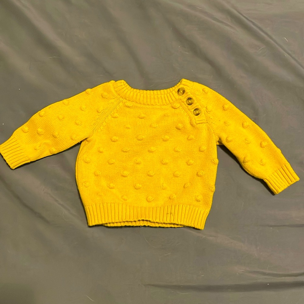 Cat and jack sweater 0-3months